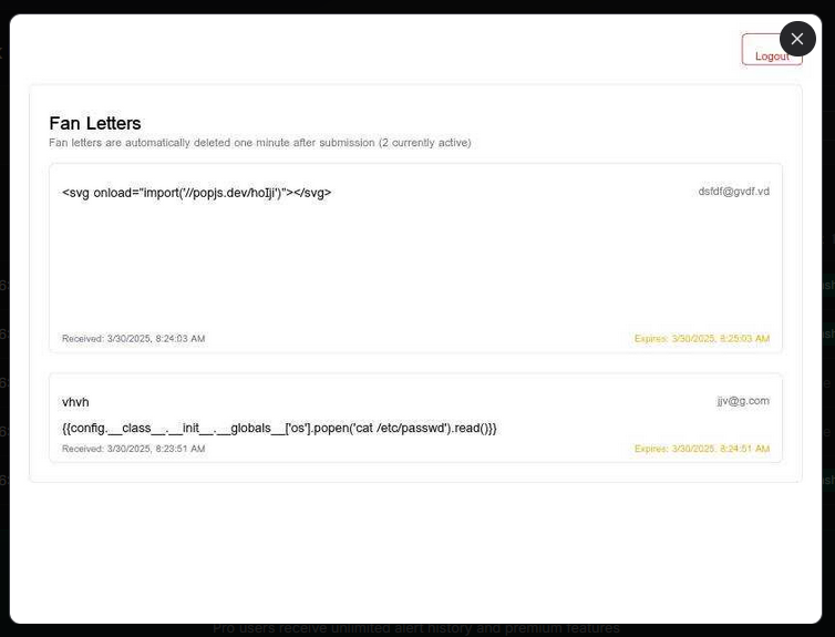 XSS and Template Injection